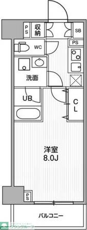 ジェノヴィア南千住IVスカイガーデンの物件間取画像
